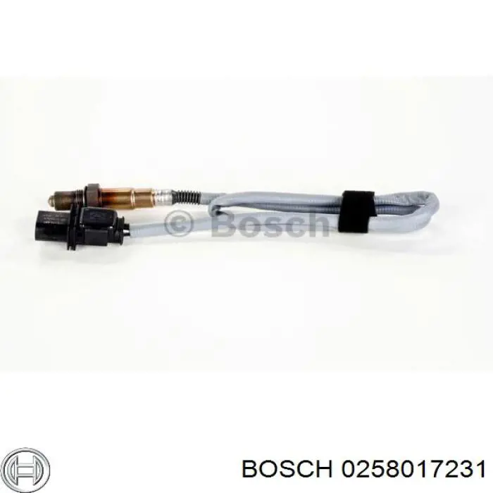 0258017231 Bosch sonda lambda sensor de oxigeno para catalizador