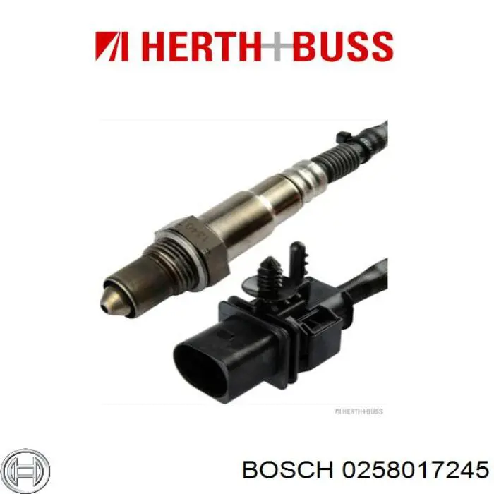 0258017245 Bosch sonda lambda sensor de oxigeno para catalizador