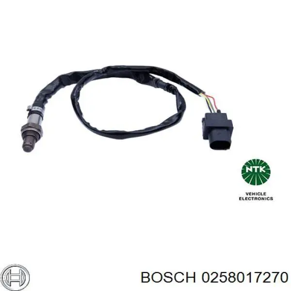 Sensor de oxígeno previo al catalizador 0258017270 Bosch