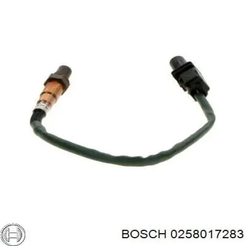 0 258 017 283 Bosch sonda lambda sensor de oxigeno para catalizador