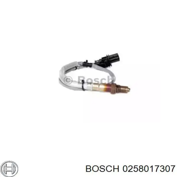 0 258 017 307 Bosch sonda lambda sensor de oxigeno para catalizador