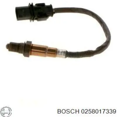 Sonda lambda, sensor de oxígeno antes del catalizador derecho Bosch 0258017339 precio, desde 119,55 EUR