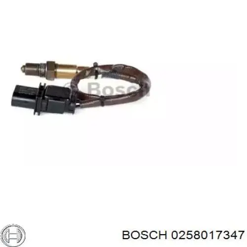 0258017347 Bosch sonda lambda sensor de oxigeno para catalizador