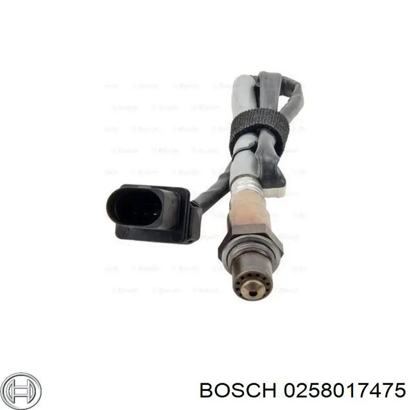 0 258 017 475 Bosch sonda lambda sensor de oxigeno para catalizador