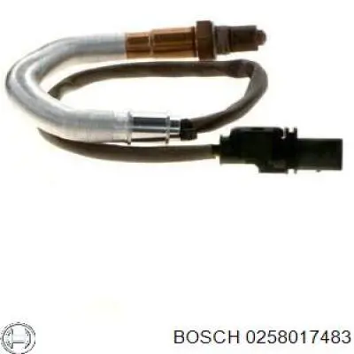 0 258 017 483 Bosch sonda lambda, sensor de oxígeno antes del catalizador derecho