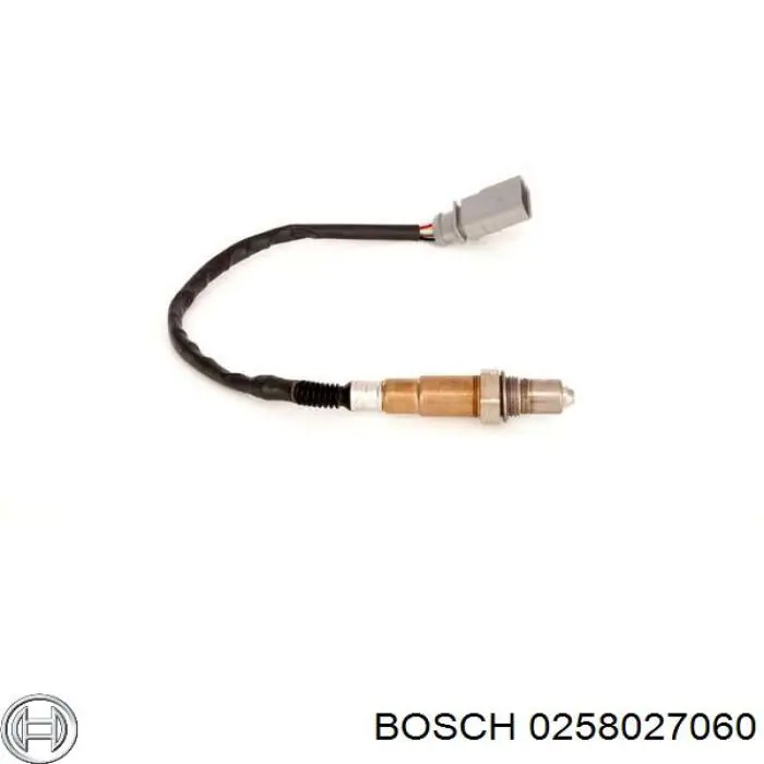 0258027060 Bosch sonda lambda sensor de oxigeno para catalizador