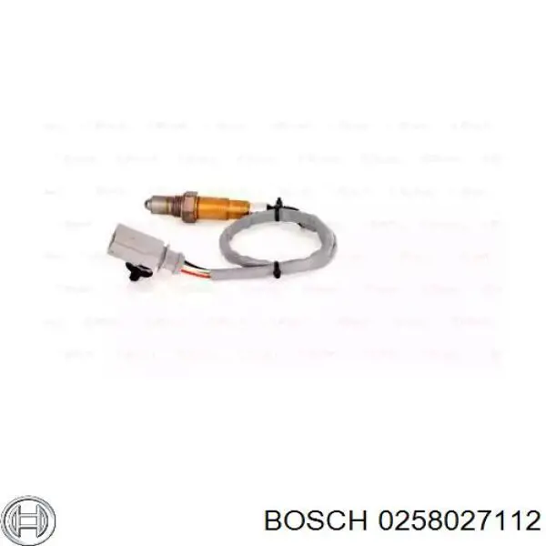 0258027112 Bosch sonda lambda sensor de oxigeno para catalizador