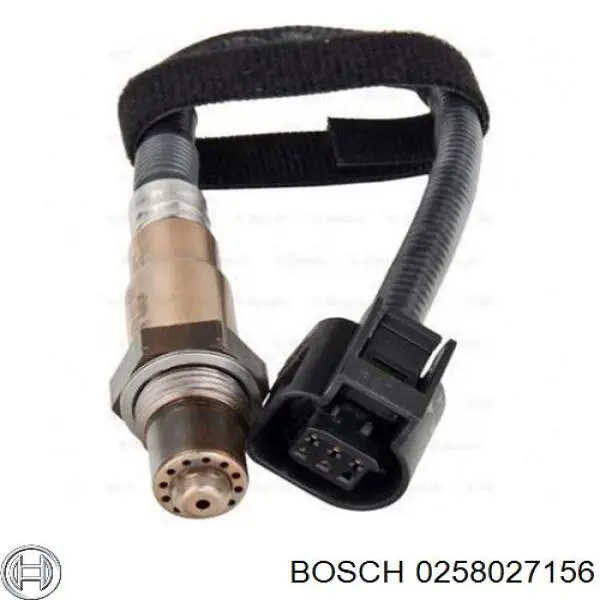 0258027156 Bosch sonda lambda sensor de oxigeno post catalizador