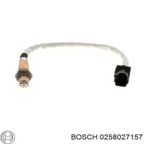 Sensor de oxígeno previo al catalizador 0258027157 Bosch
