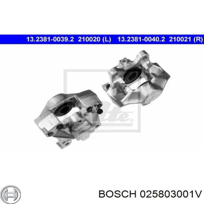 025803001V Bosch sonda lambda