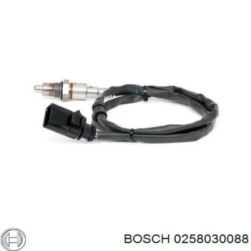 0258030088 Bosch sonda lambda sensor de oxigeno para catalizador