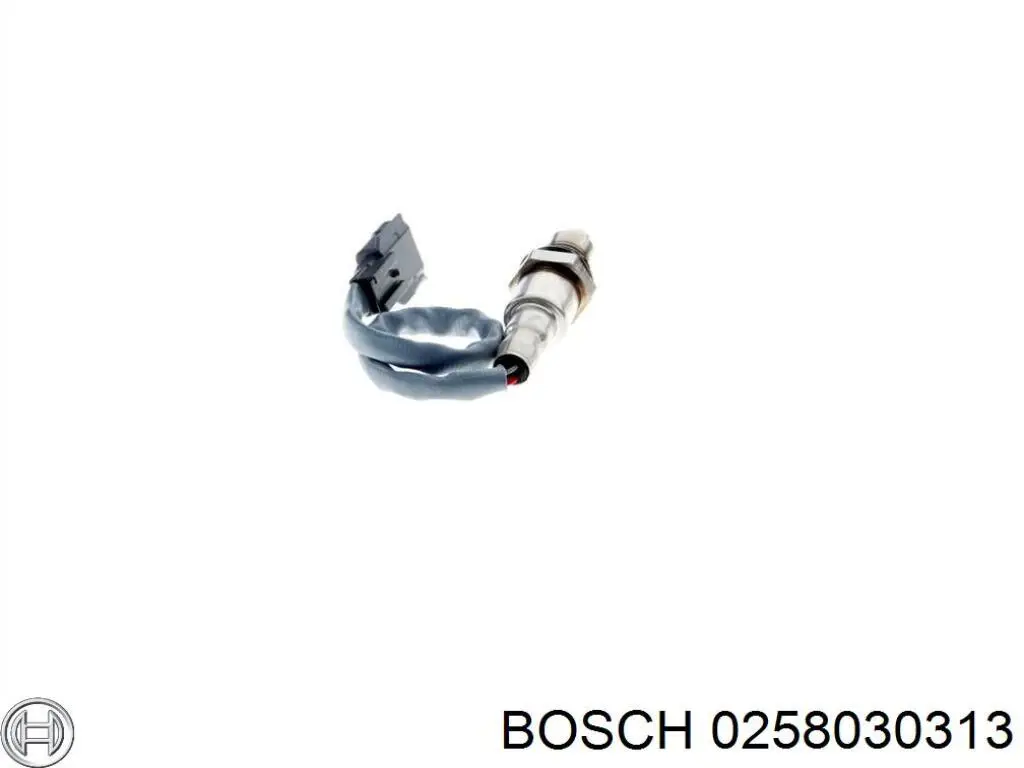 0258030313 Bosch Sonda lambda de oxígeno posterior al catalizador