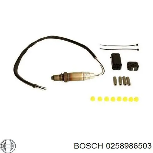 0258986503 Bosch sonda lambda sensor de oxigeno para catalizador