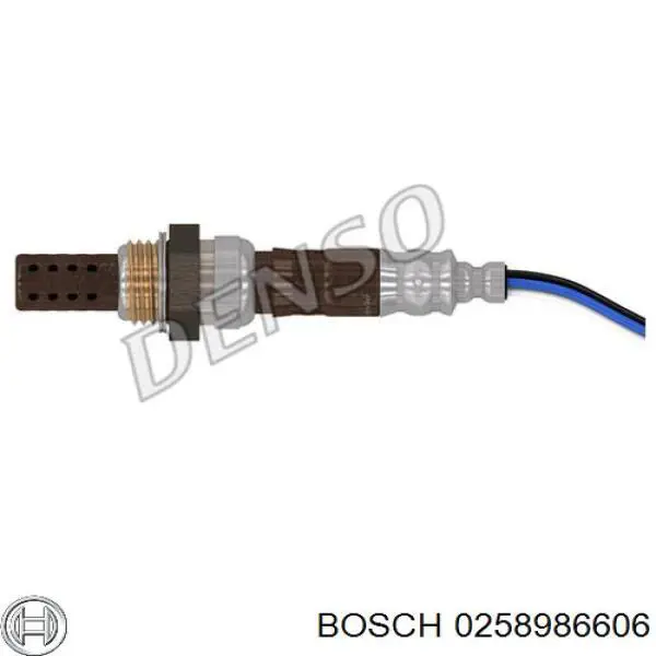 Sensor de oxígeno previo al catalizador 0258986606 Bosch