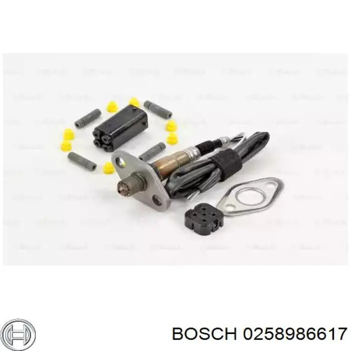 0258986617 Bosch sonda lambda sensor de oxigeno post catalizador