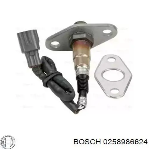 0 258 986 624 Bosch sonda lambda sensor de oxigeno post catalizador