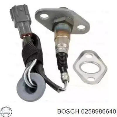 0258986640 Bosch sonda lambda sensor de oxigeno post catalizador