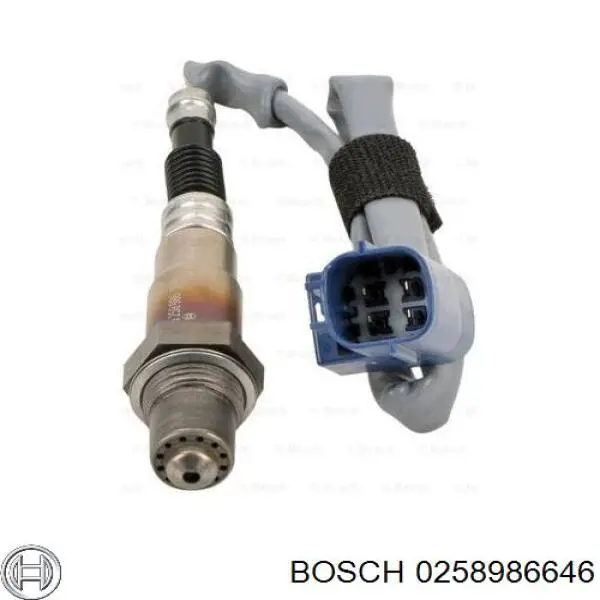 0258986646 Bosch sonda lambda sensor de oxigeno post catalizador