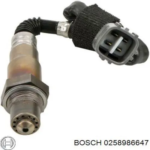 Sensor de oxígeno previo al catalizador 0258986647 Bosch