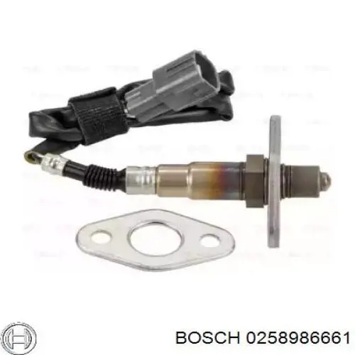 0258986661 Bosch sonda lambda sensor de oxigeno post catalizador