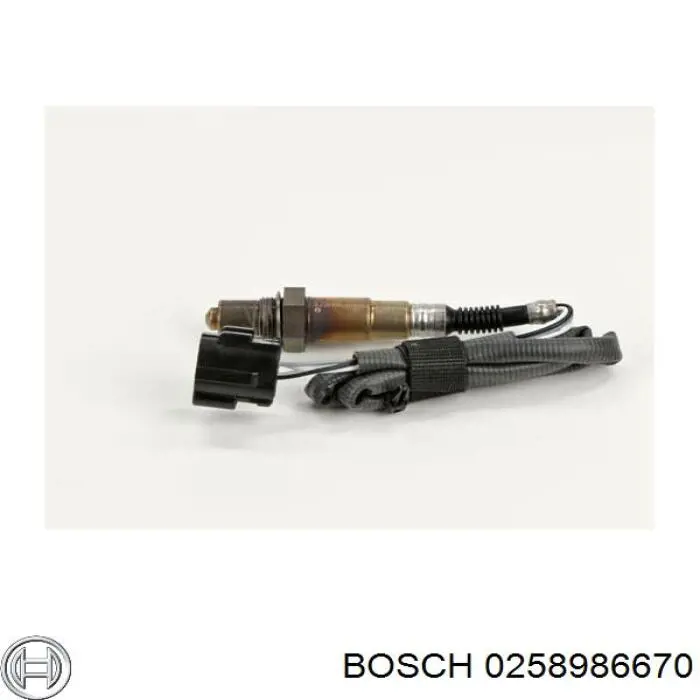 0258986670 Bosch sonda lambda sensor de oxigeno para catalizador