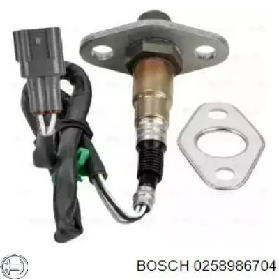 0258986704 Bosch sonda lambda sensor de oxigeno post catalizador