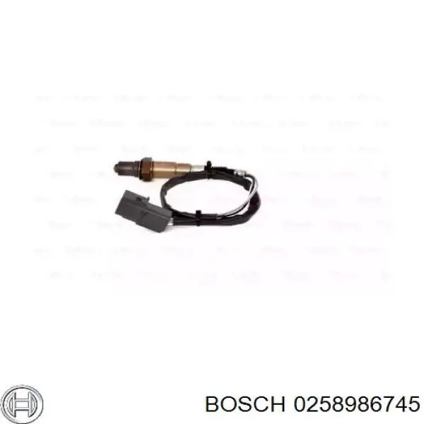 Comprar 0258986745 Bosch Sonda lambda de oxígeno posterior al catalizador