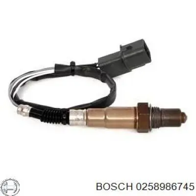 0258986745 Bosch sonda lambda sensor de oxigeno post catalizador