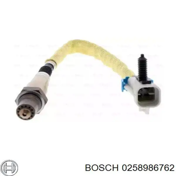 0258986762 Bosch sonda lambda, sensor de oxígeno antes del catalizador izquierdo