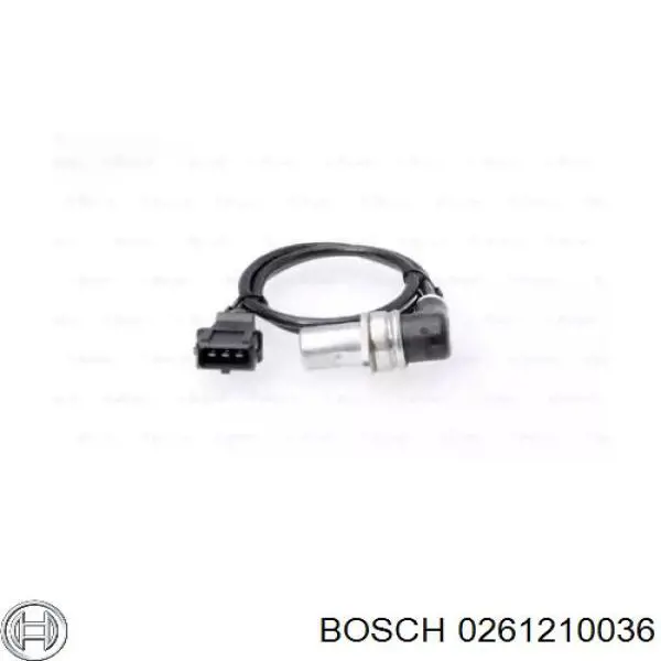 Sensor de cigüeñal 0261210036 Bosch