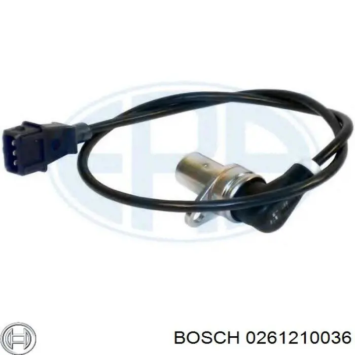 0261210036 Bosch Sensor de posición del cigüeñal