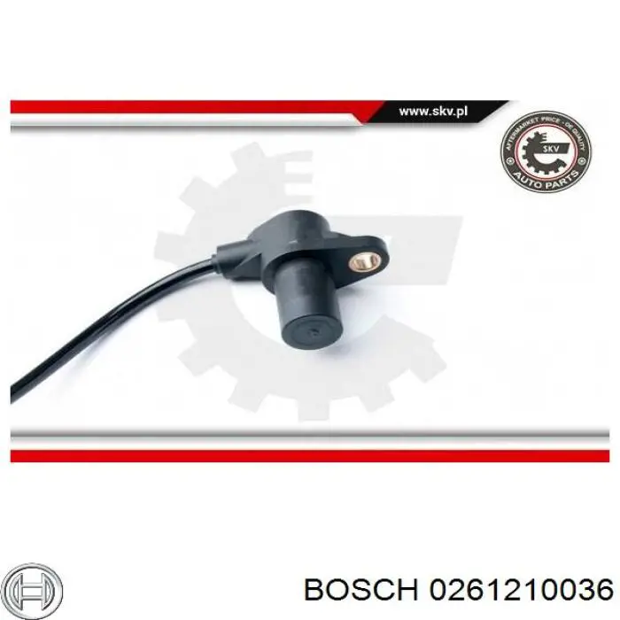 Generador de impulsos, cigüeñal  Bosch 0261210036 precio, desde 42,38 EUR