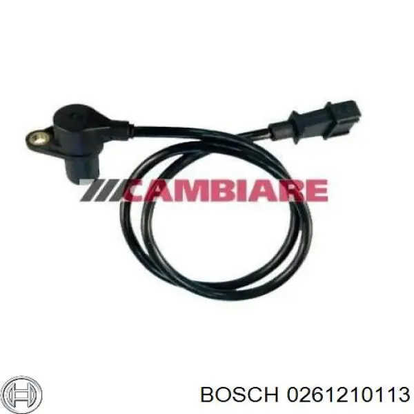 Sensor de cigüeñal 0261210113 Bosch