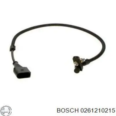 0 261 210 215 Bosch sensor de cigüeñal