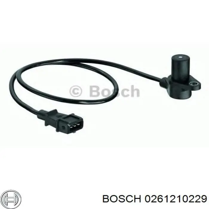 0 261 210 229 Bosch sensor de cigüeñal