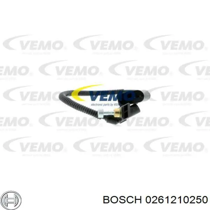 0 261 210 250 Bosch sensor de cigüeñal