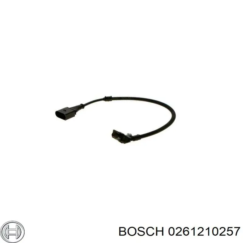 0 261 210 257 Bosch sensor de cigüeñal