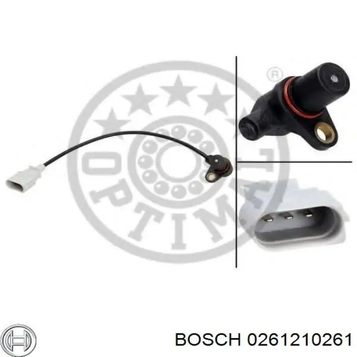 0261210261 Bosch sensor de cigüeñal