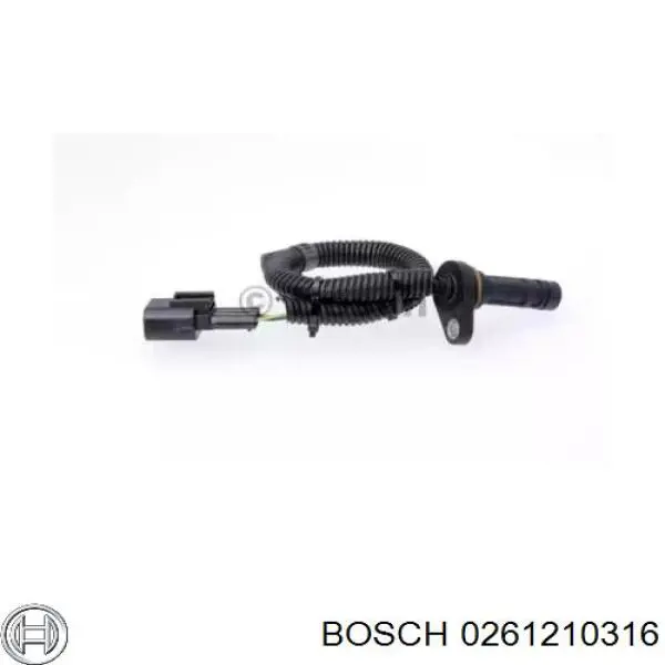 Sensor de cigüeñal 0261210316 Bosch