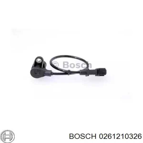 Sensor de posición del cigüeñal BOSCH 0261210326