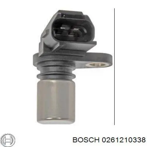 0261210338 Bosch sensor de posición del cigüeñal