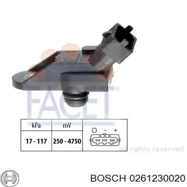 Sensor, presión colector de admisión  Honda 37830PDFE01 precio, desde 39,14 EUR