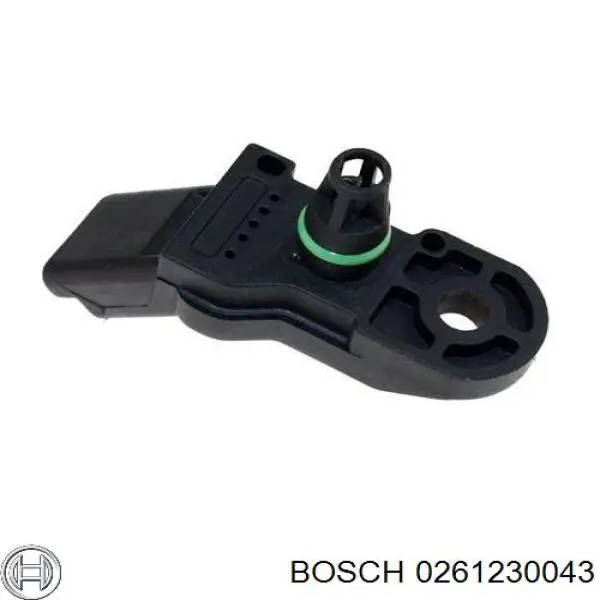 0261230043 Bosch sensor de presion del colector de admision
