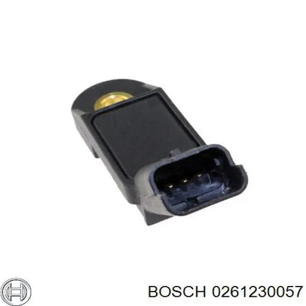 Sensor de presión del colector de admisión 0261230057 Bosch