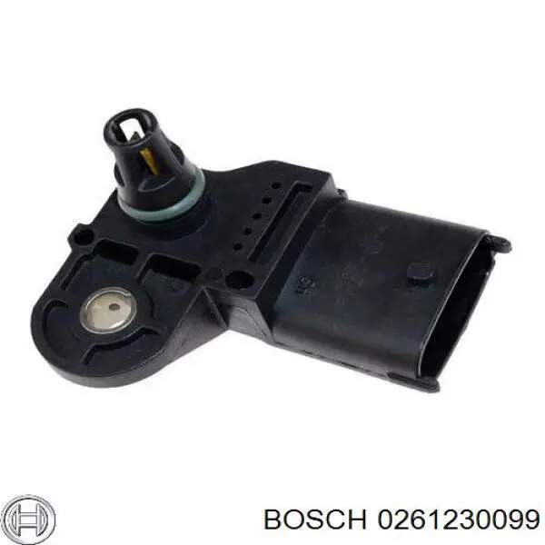 0 261 230 099 Bosch sensor de presion del colector de admision