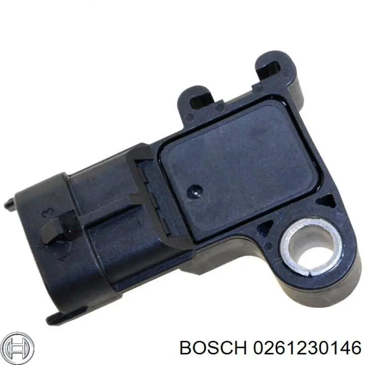 Sensor, presión colector de admisión  Bosch 0261230146 precio, desde 23,73 EUR
