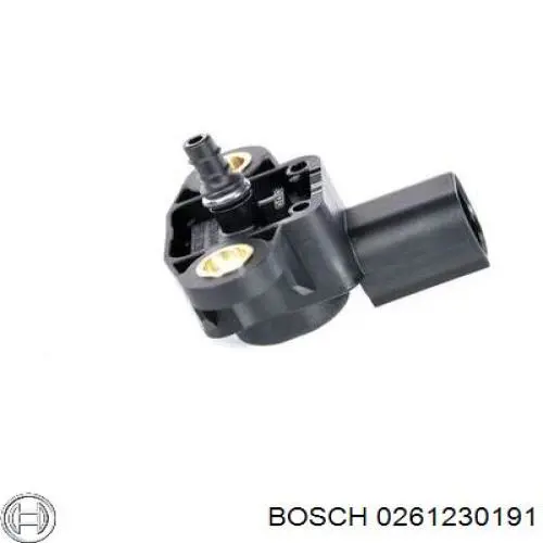 0261230191 Bosch sensor de presion de carga (inyeccion de aire turbina)
