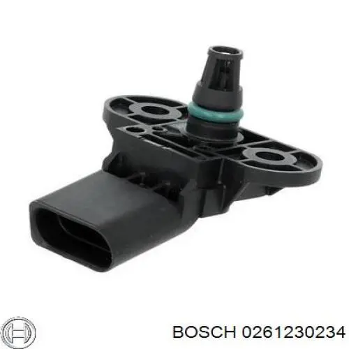 0261230234 Bosch sensor de presion del colector de admision