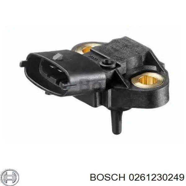 0261230249 Bosch sensor, temperatura combustible