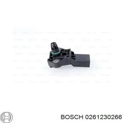 0261230266 Bosch sensor de presion de carga (inyeccion de aire turbina)